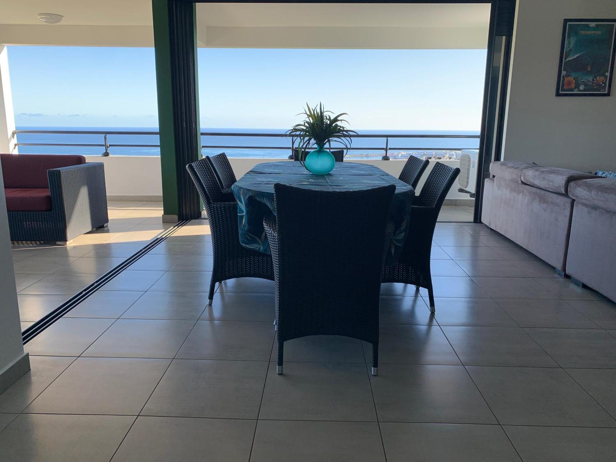 パペーテKaili Ocean View Luxury 2Br Ac Throughout Fiber Wifi & Poolアパートメント エクステリア 写真