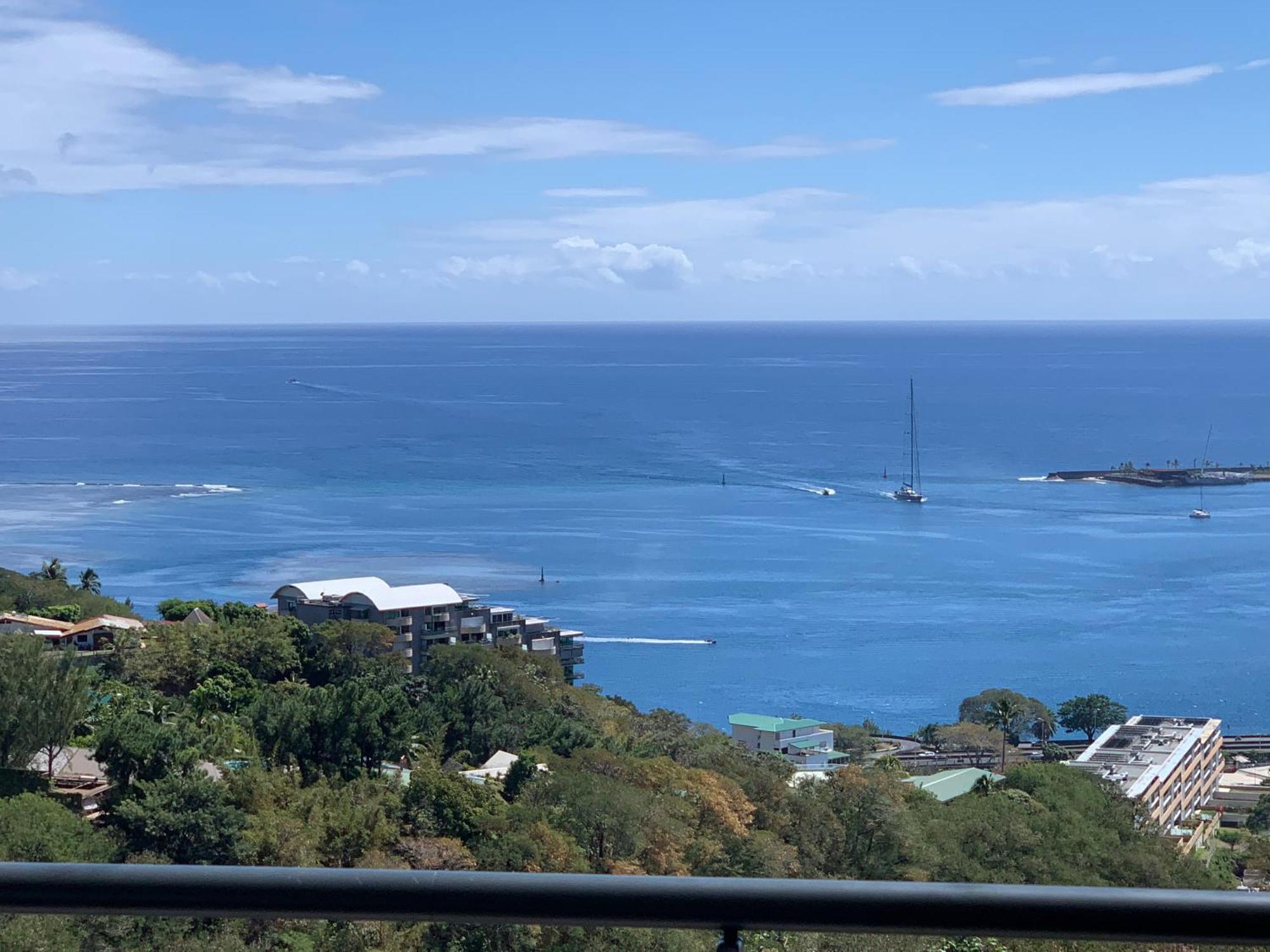 パペーテKaili Ocean View Luxury 2Br Ac Throughout Fiber Wifi & Poolアパートメント エクステリア 写真