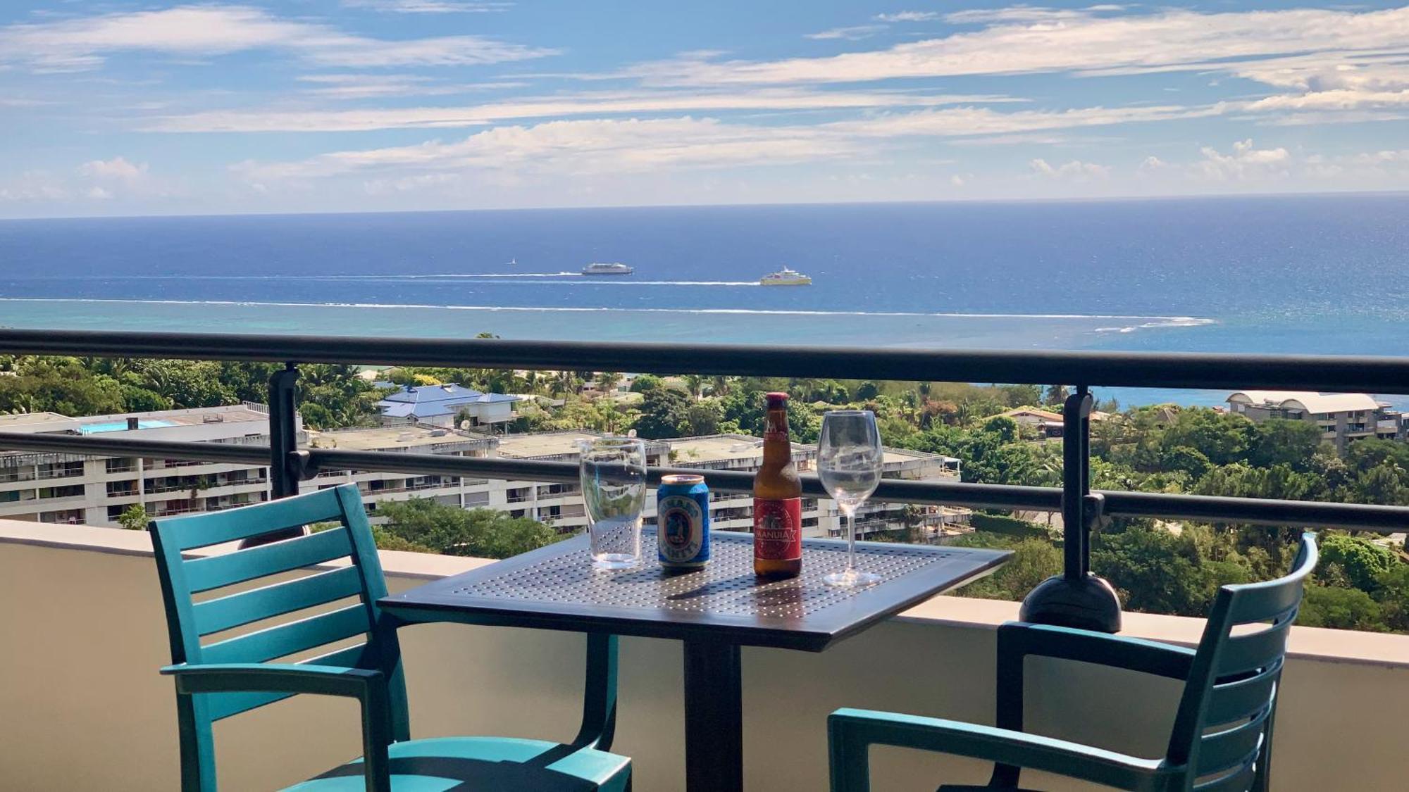 パペーテKaili Ocean View Luxury 2Br Ac Throughout Fiber Wifi & Poolアパートメント エクステリア 写真