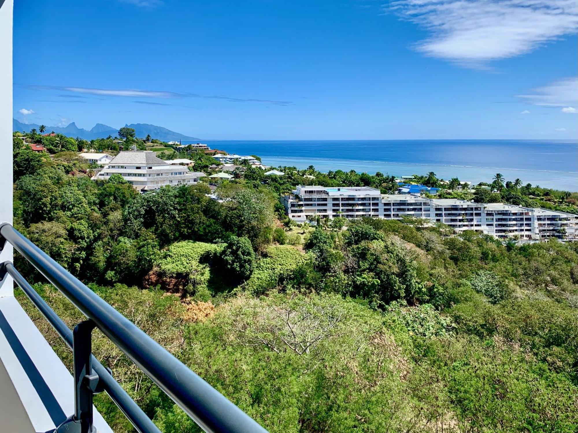 パペーテKaili Ocean View Luxury 2Br Ac Throughout Fiber Wifi & Poolアパートメント エクステリア 写真