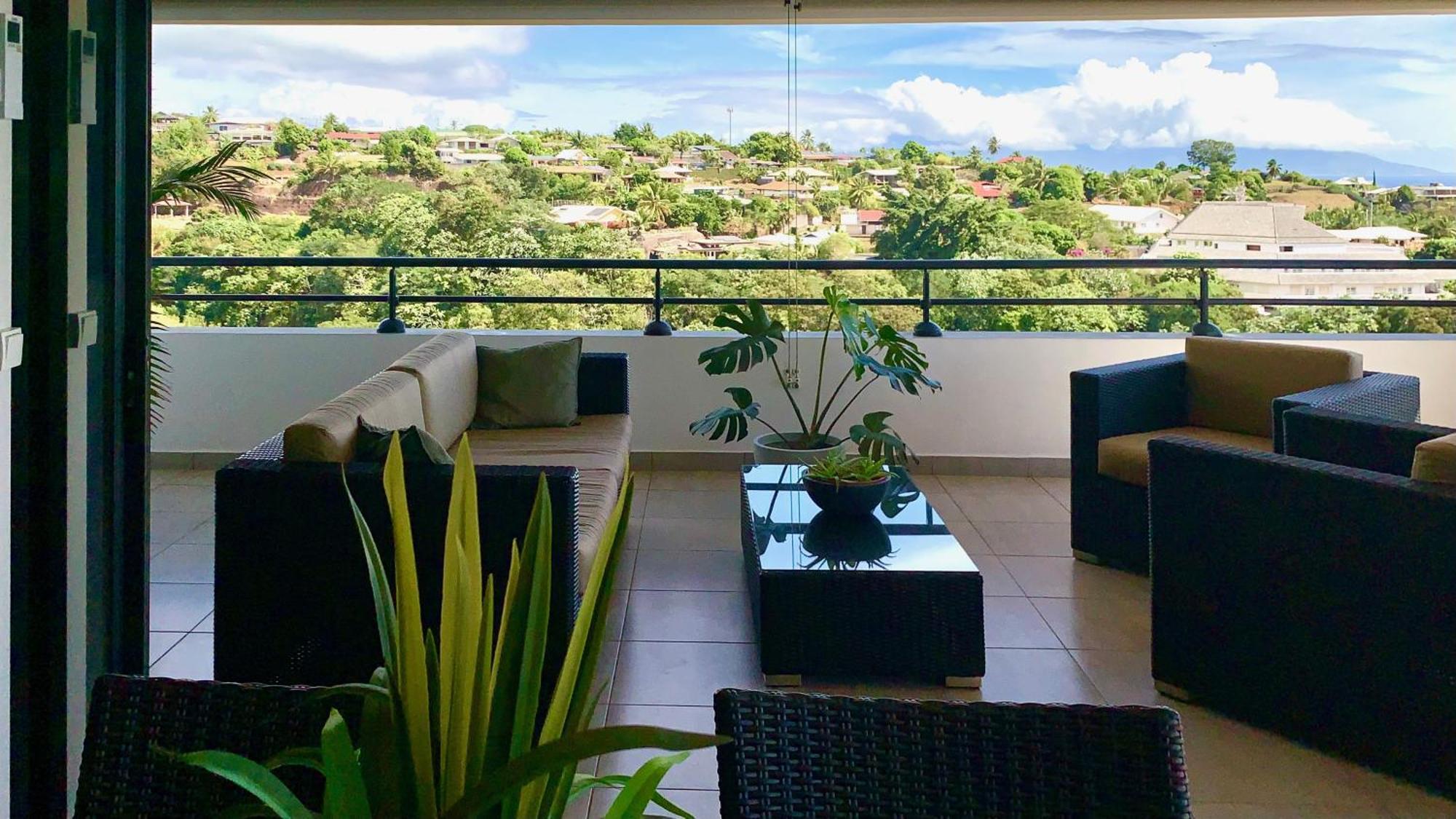 パペーテKaili Ocean View Luxury 2Br Ac Throughout Fiber Wifi & Poolアパートメント エクステリア 写真